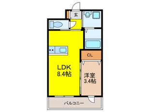 SERENO五番館の物件間取画像